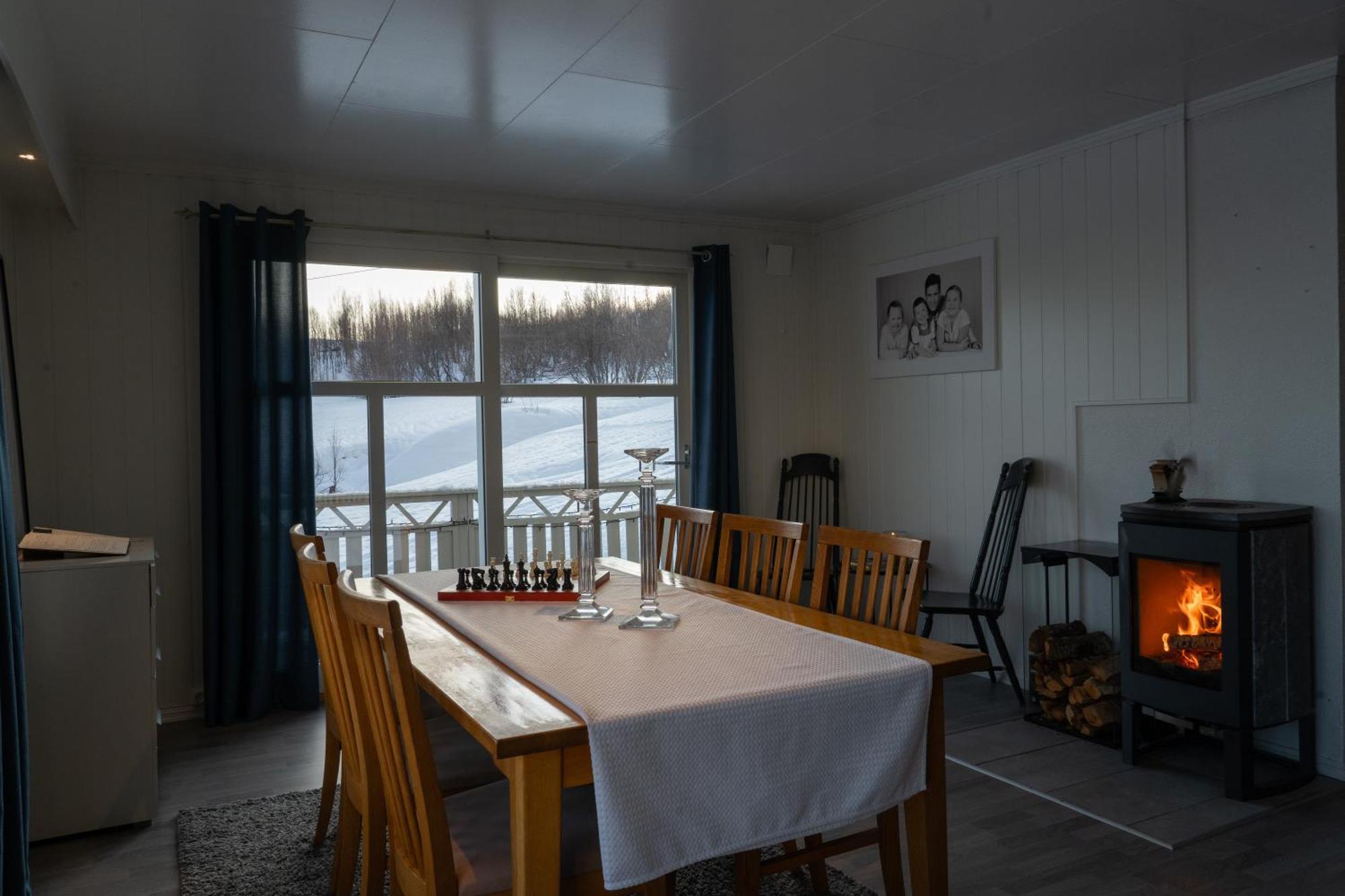 Lyngen Aurora House Villa Koppangen Dış mekan fotoğraf